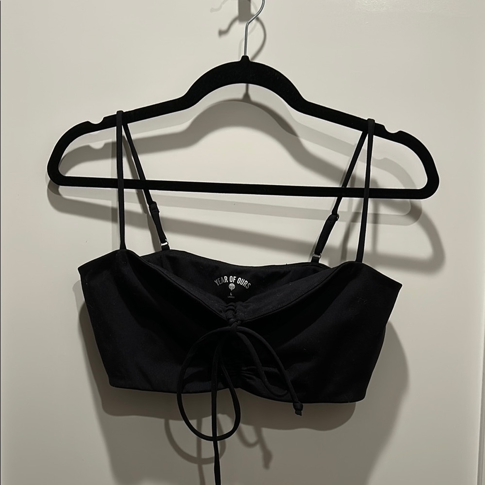 Year of Ours Bandier Bra Top Sz L